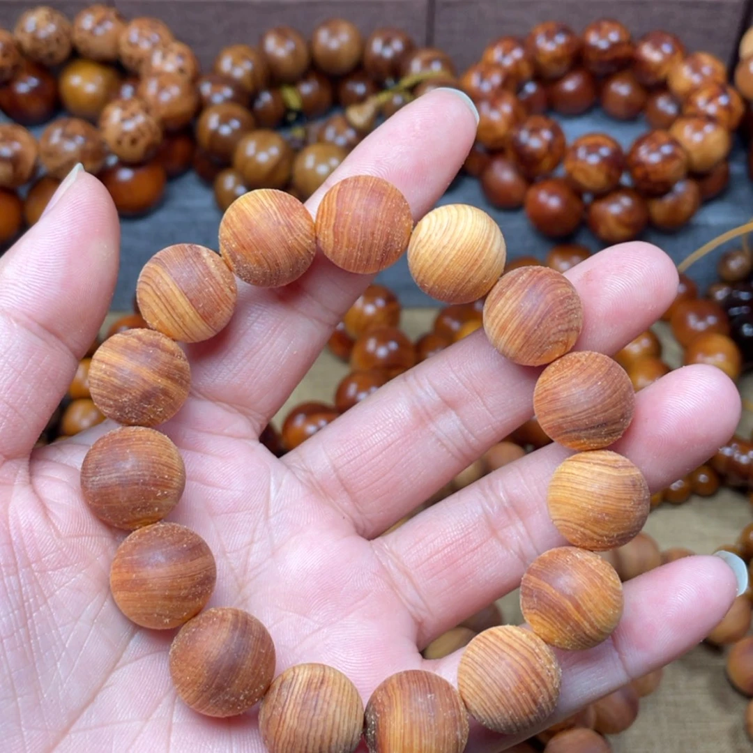 【闪购商品】紫金鼠吊坠1.5太行崖柏红油骨料珠胚