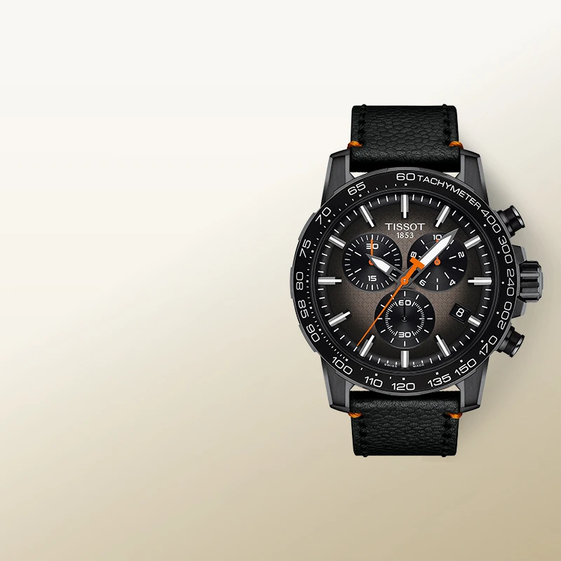 Tissot天梭男表瑞士手表速敢系列运动计时功能石英表送男友