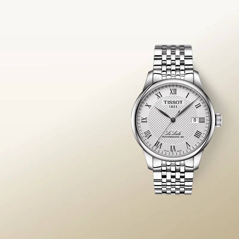 Tissot天梭男表瑞士手表力洛克系列1853经典自动机械表送男友