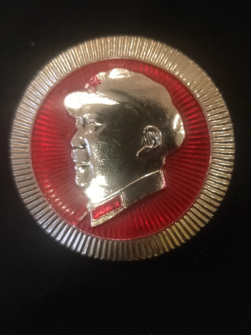 光芒线外圈军帽铝佩戴像章