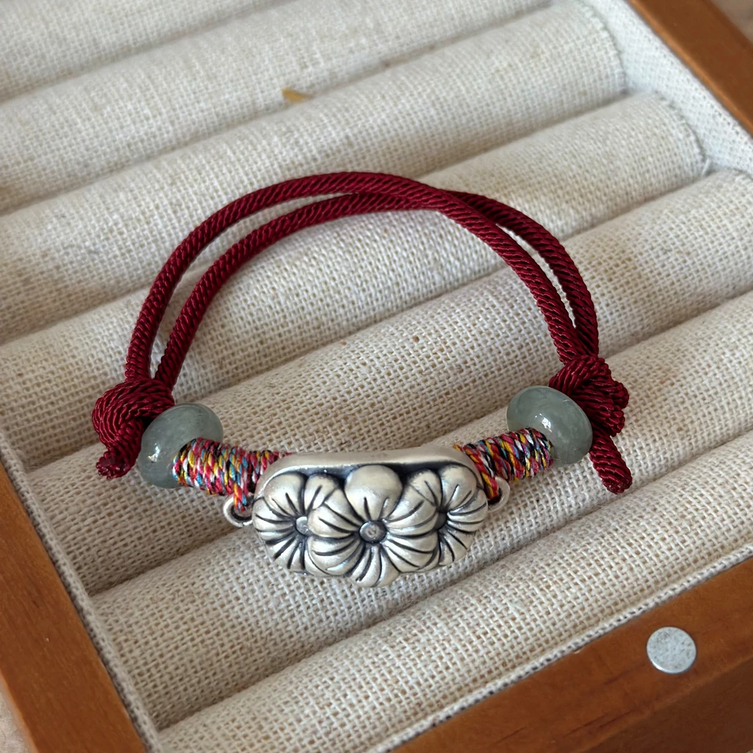 大喜原创【梅花】编织手链复古编绳民族风纯手工时尚可爱