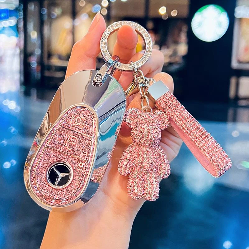 奔驰C260L钥匙套E300L/A/C200l/200车s400/glc300l/260壳gla200扣