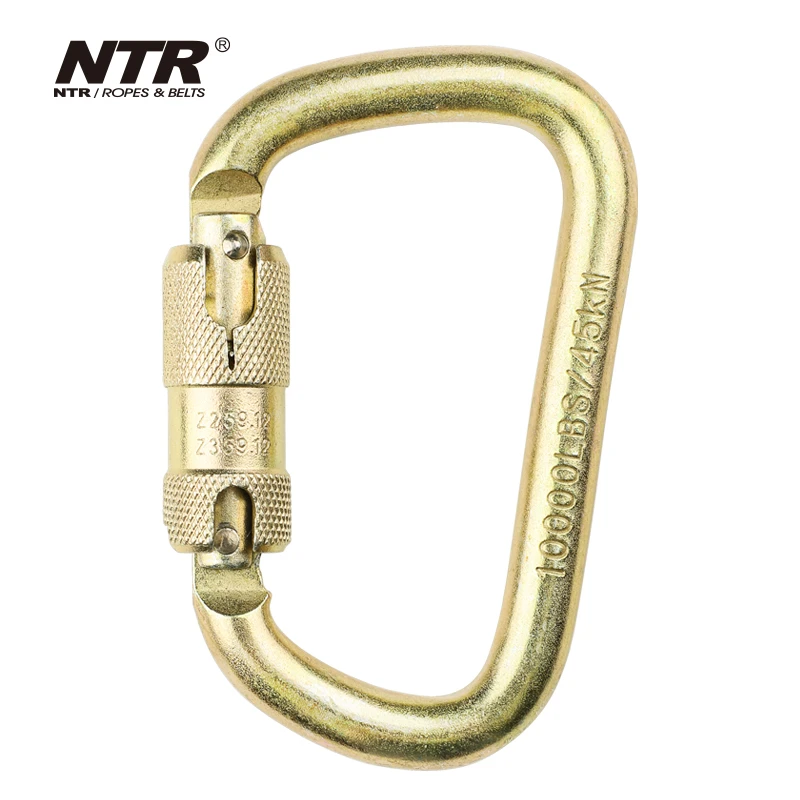 NTR / 耐特尔 Dio-D型登山合金钢 二段 安全锁扣