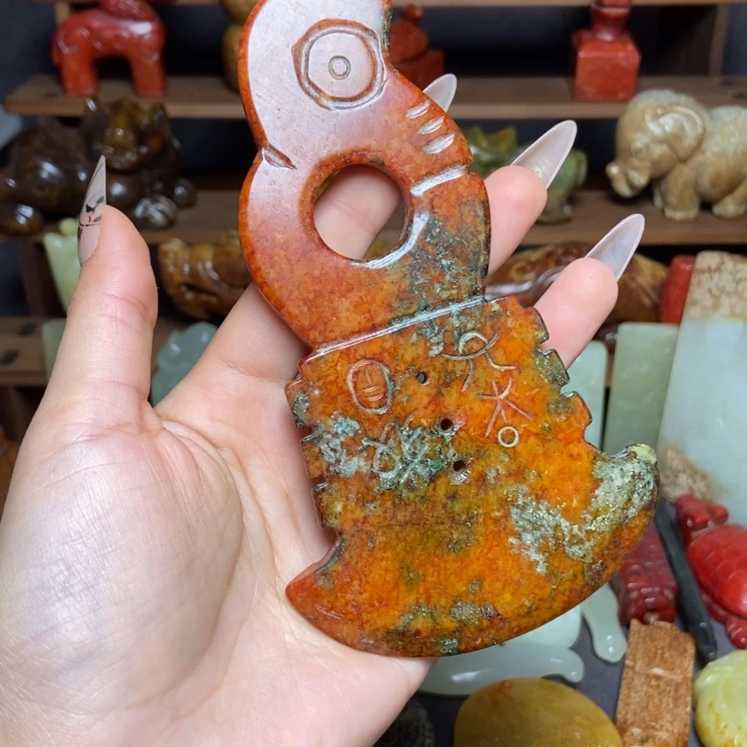 白玉菩提吊坠一一