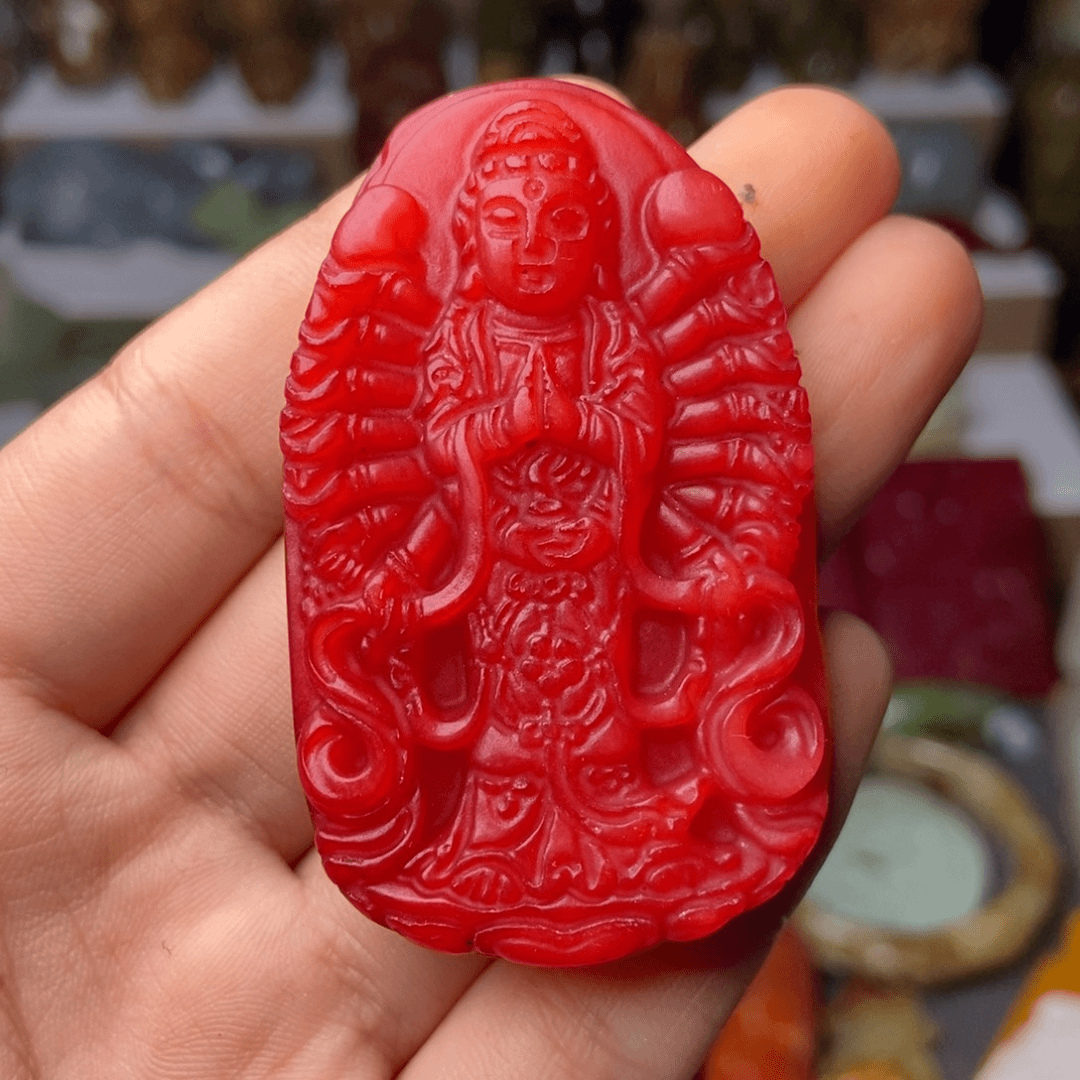 白玉菩提吊坠一一