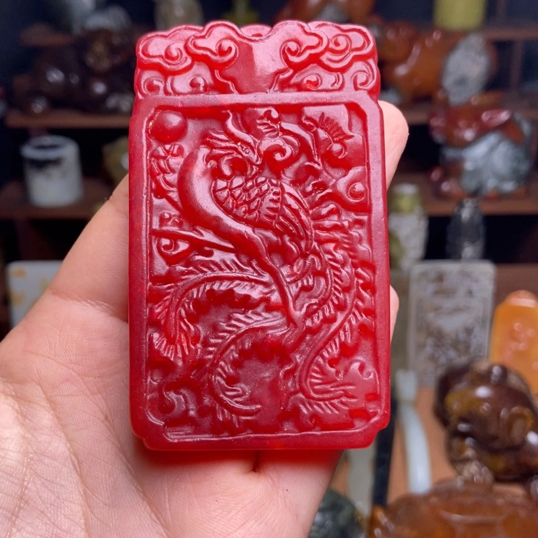 白玉菩提吊坠一一