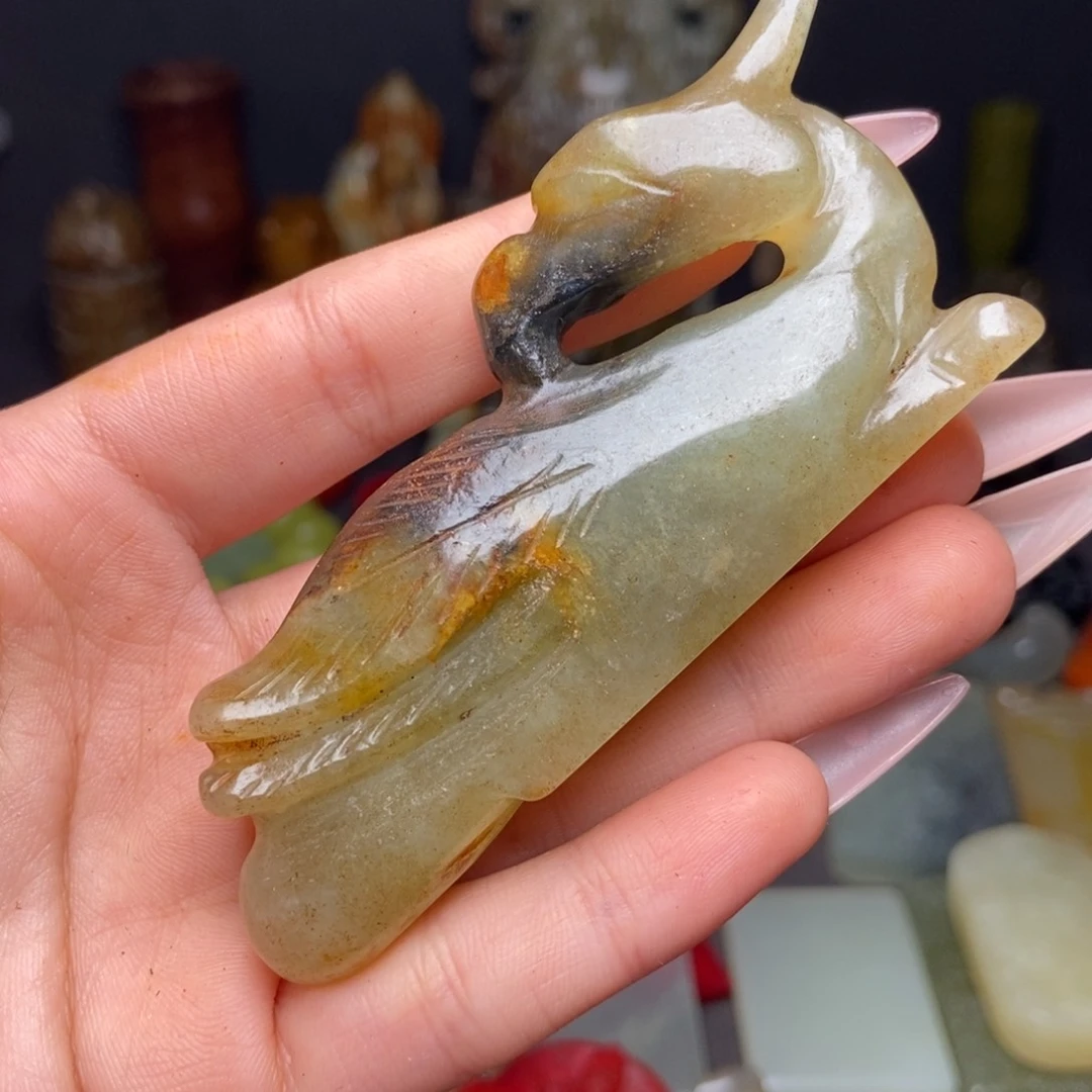 白玉菩提吊坠一一
