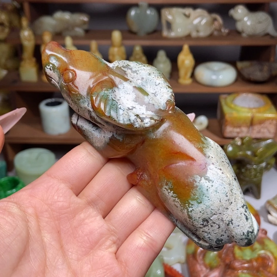 白玉菩提吊坠一一