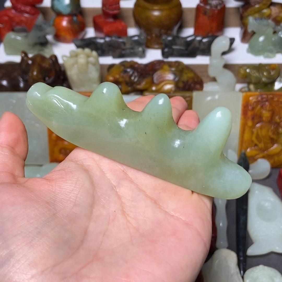 白玉菩提吊坠一一