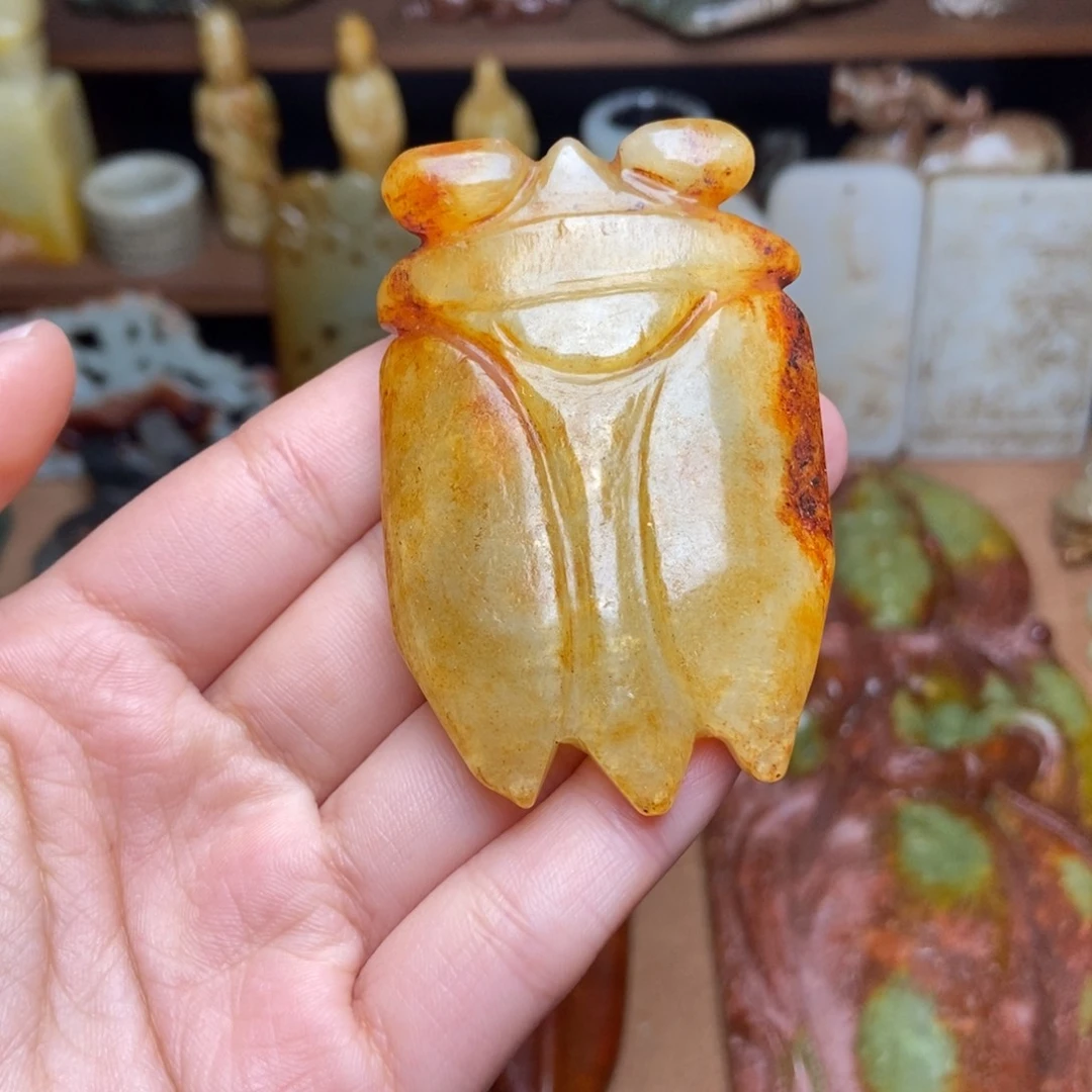 白玉菩提吊坠一一