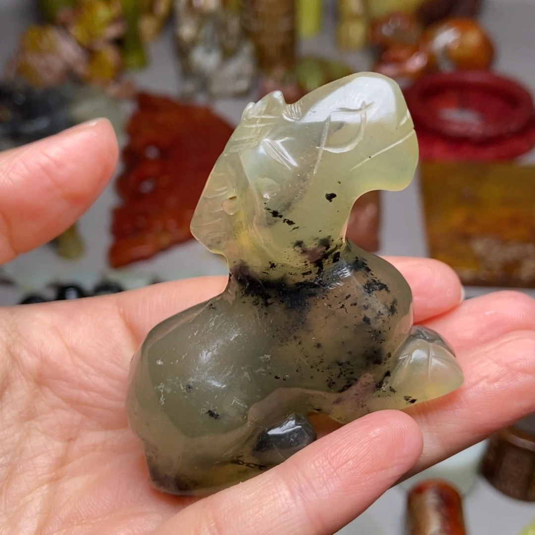 白玉菩提吊坠一一