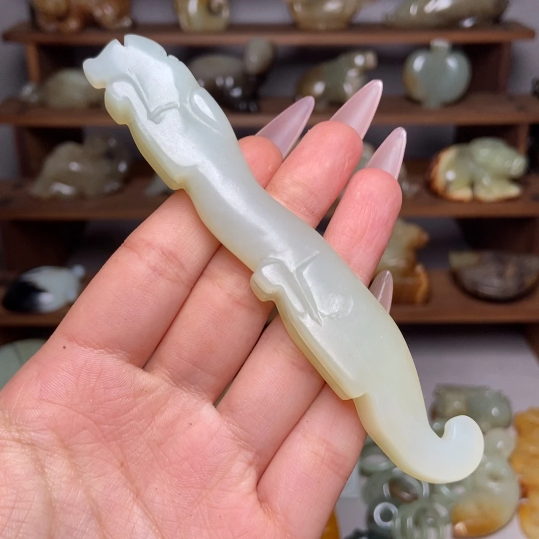 白玉菩提吊坠一一
