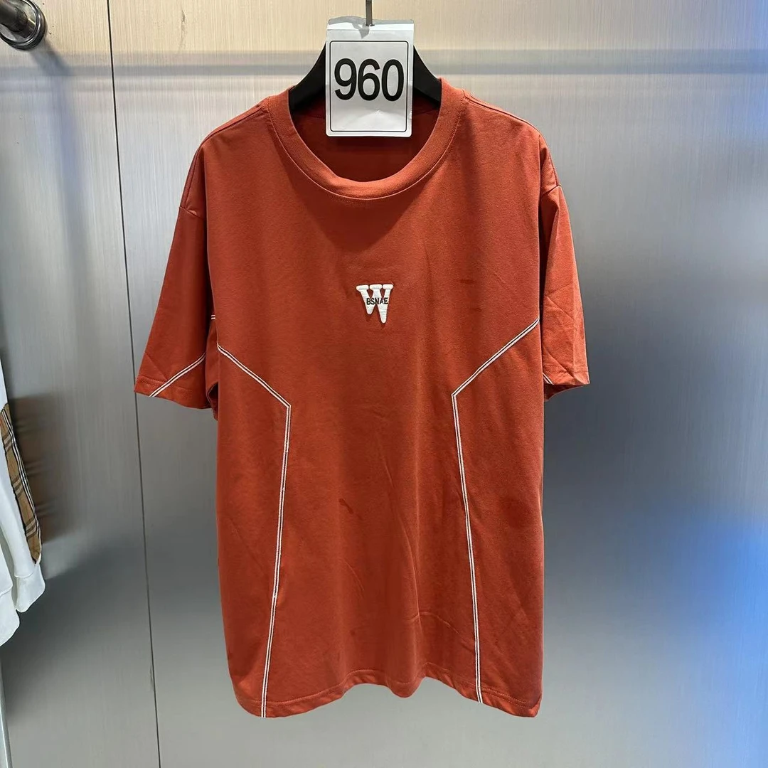 G960孤品休闲百搭夏季圆领男士宽松时尚T恤*东2