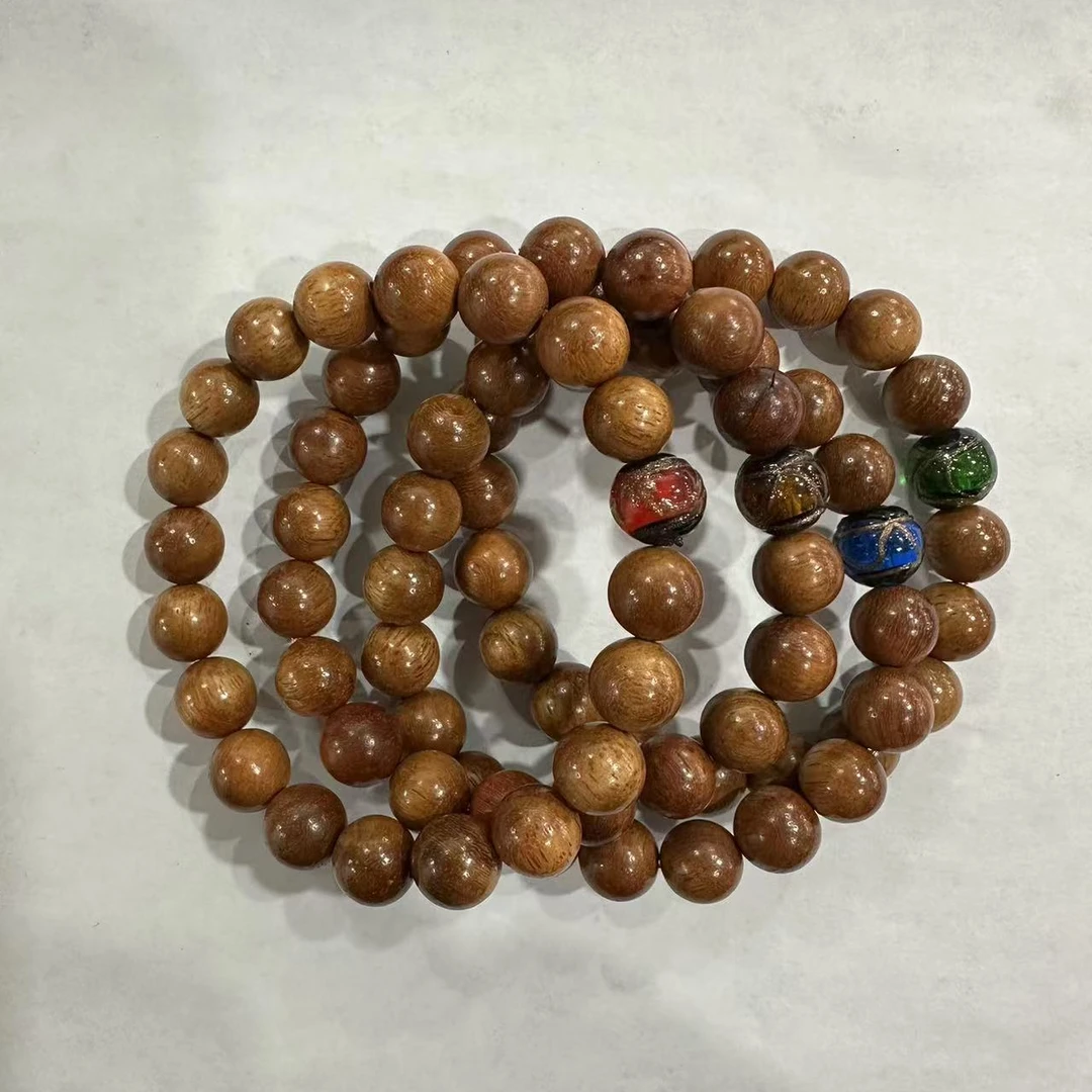 H56 黄花梨1.0cm带配饰手串（配珠多样性发其一）