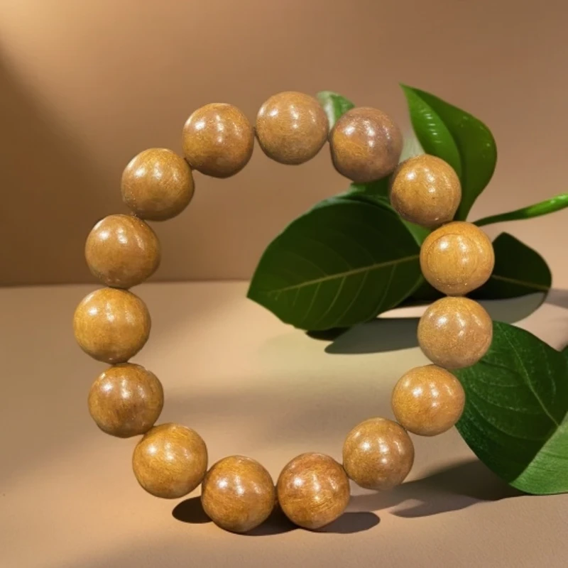 T22 桃木1.5cm圆珠手串