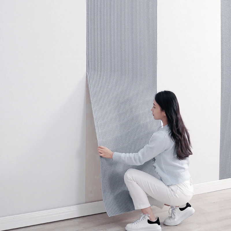 加厚自粘墙贴防水防潮3d立体墙纸客厅卧室背景墙遮丑贴纸翻新格栅