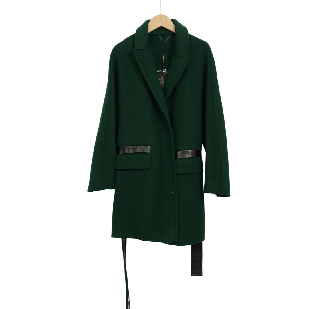 【银钻大衣】精选玛菲高端洋气秋冬新款气质百搭大衣-F001-20C