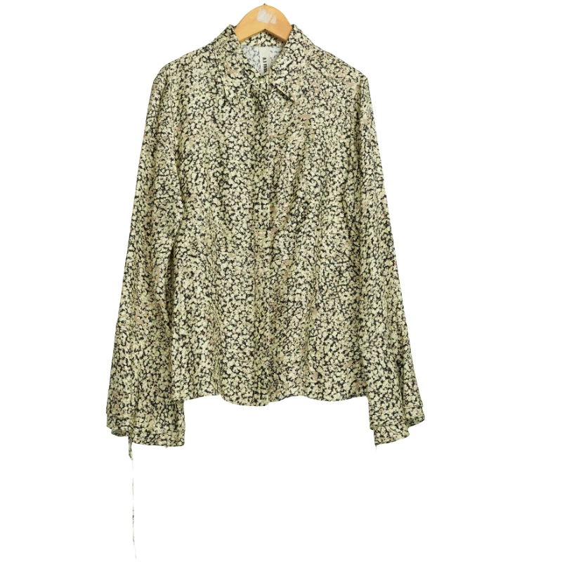 【佗某寂】精选装新款高端洋气通勤气质杏色上衣-31C383