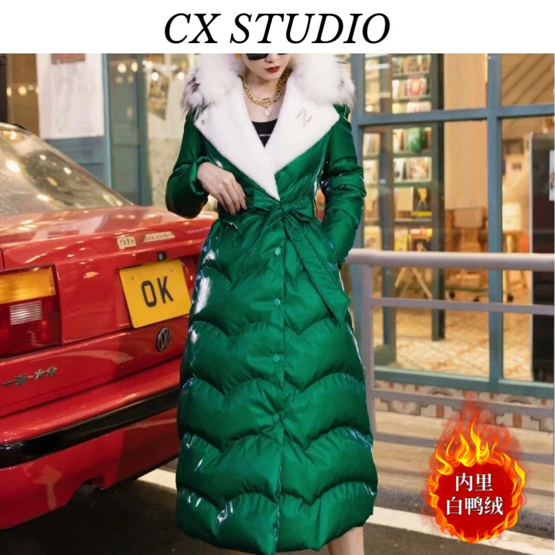 编码84 经典收腰轻奢时尚冬季羽绒服（定制女装）MY9906