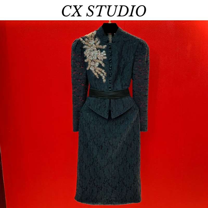 编码41 经典收腰轻奢气质时尚春夏季连衣裙(定制女装）TG229