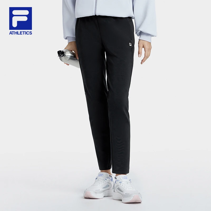 Fila/斐乐女装【莫代尔透气微弹女裤】秋健身运动长裤A11W331606F