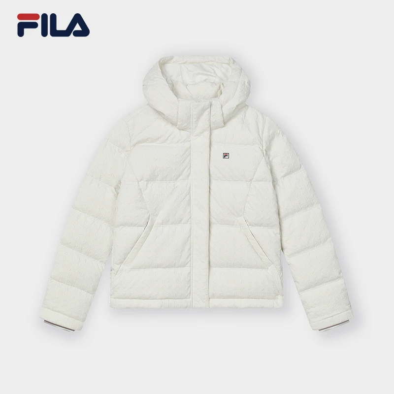 Fila/斐乐冬季【时尚休闲舒适轻薄保暖运动羽绒服】F61W 341909