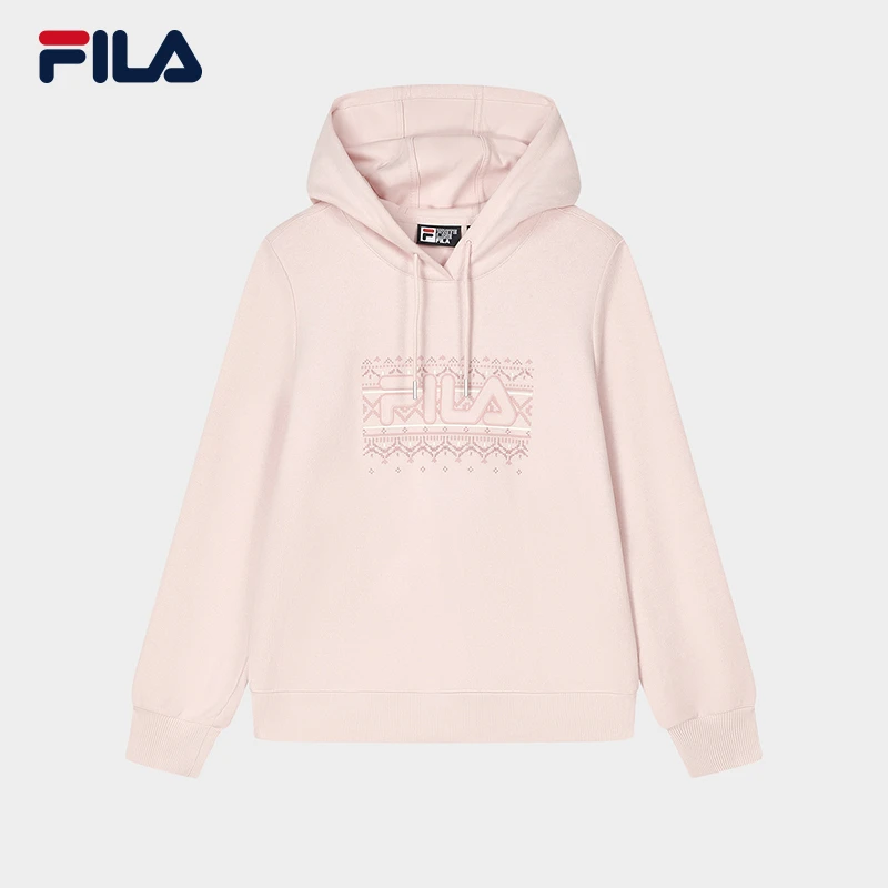 Fila/斐乐女装冬季【舒适保暖运动卫衣】休闲针织上衣F11W 347201A