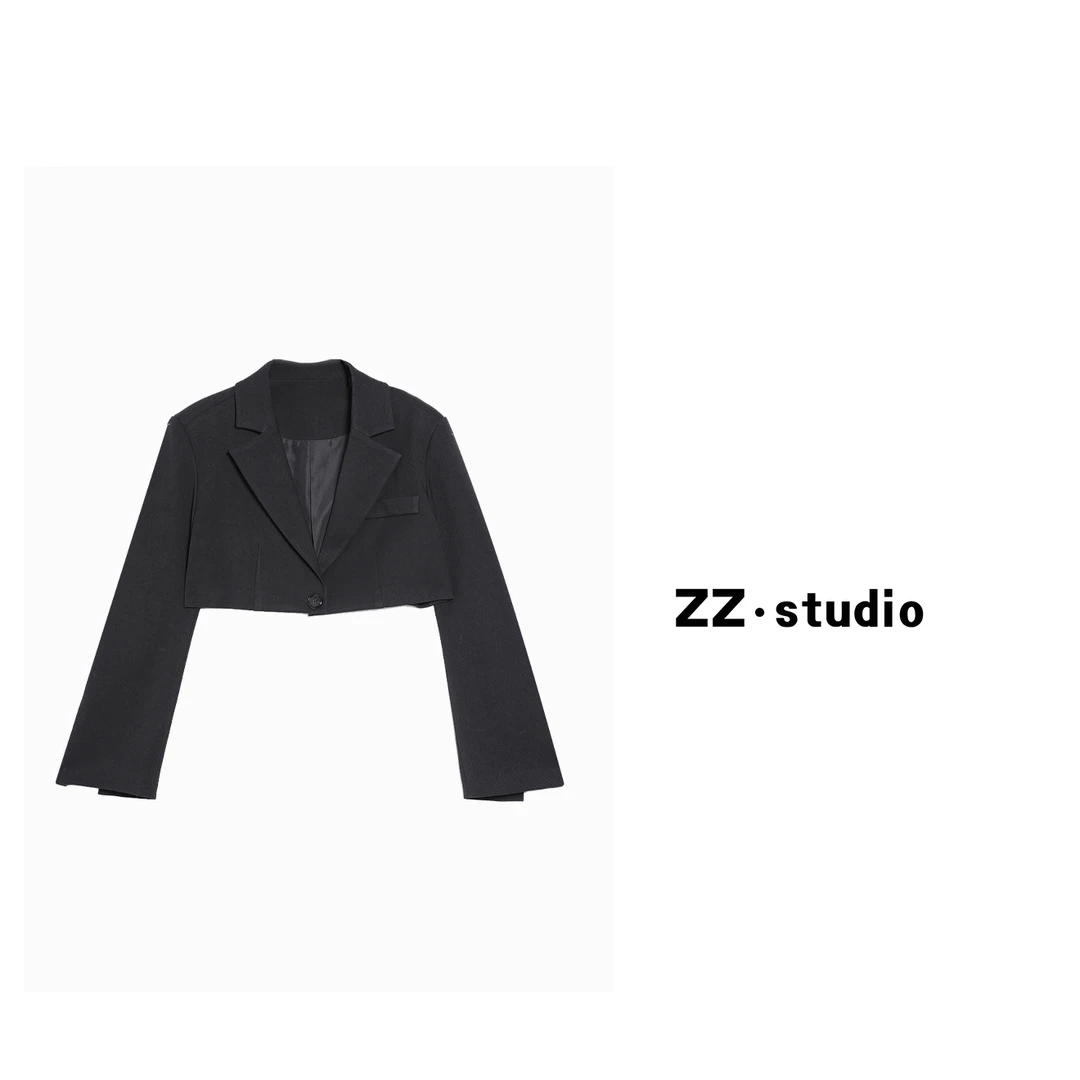 By张胖胖版型定制 首尔旅人 微胖女生春季显瘦西装 张胖胖同款A31