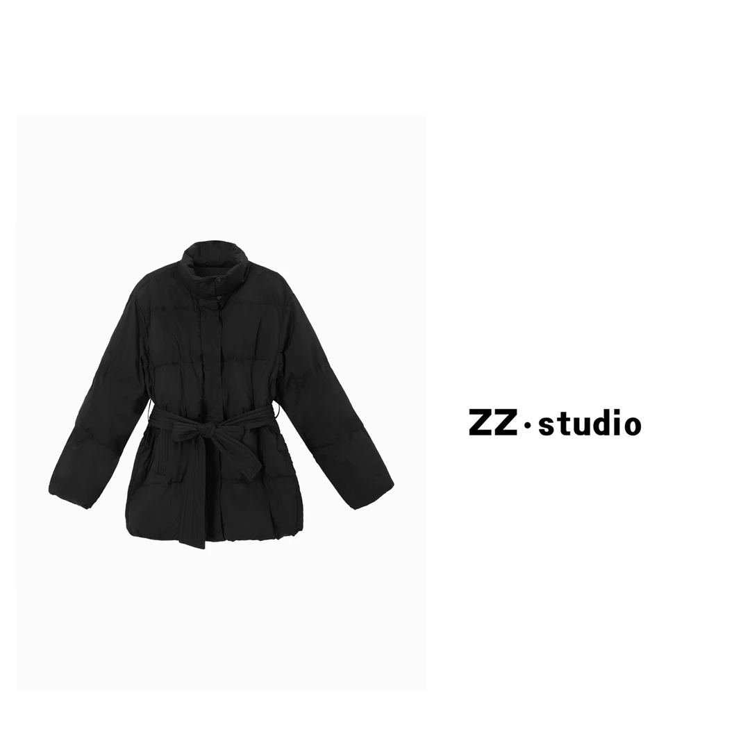 一口苏达 花苞外套 冬季2024新款简约显瘦氛围感保暖外套