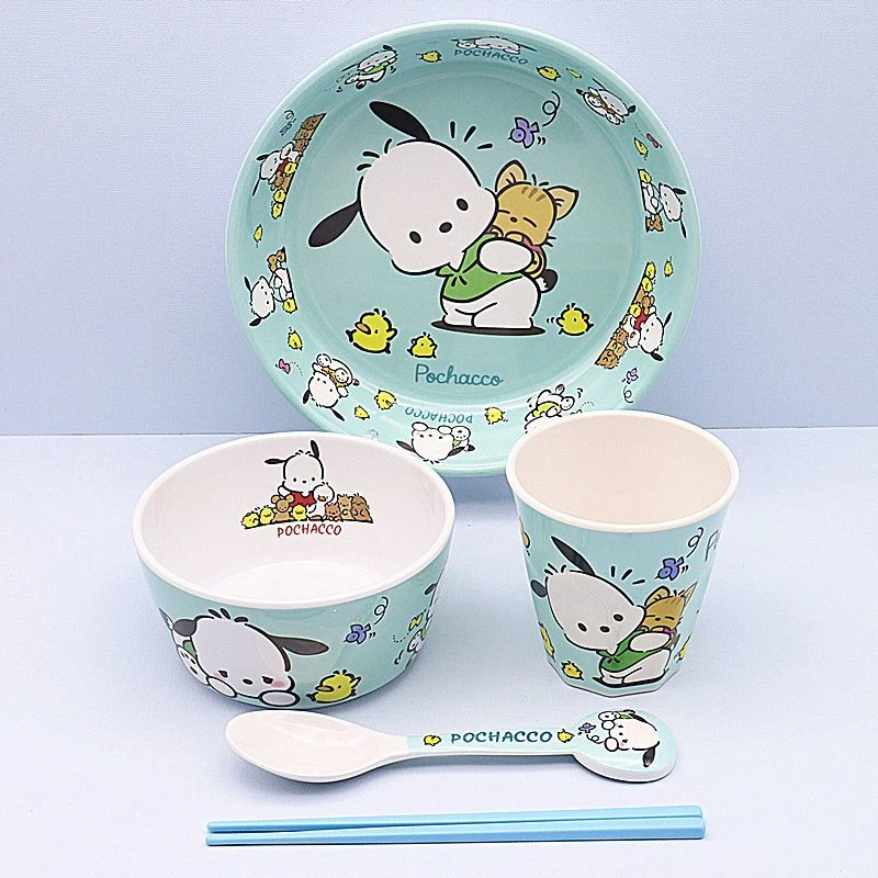 新款加厚帕恰狗可爱宝宝吃饭碗情侣碗小学生儿童餐具家用防摔防烫