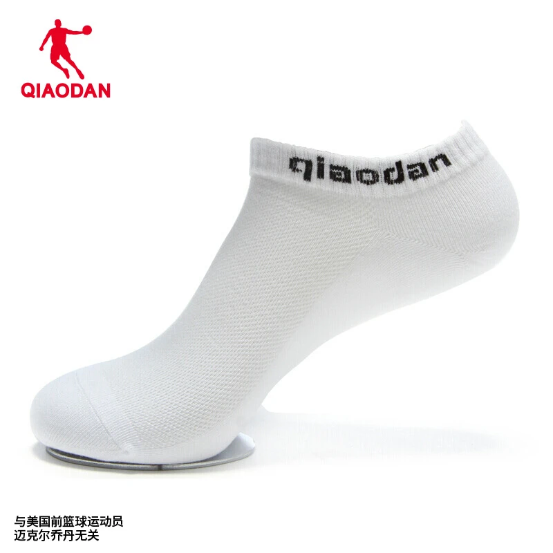 中国乔丹男士休闲袜低筒吸汗船袜跑步运动薄款透气XWH2551951
