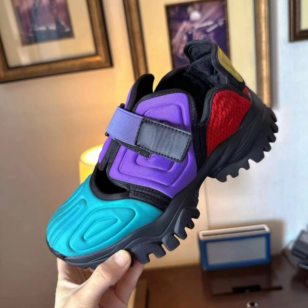 欣雨23年时尚休闲百搭圆头魔术贴瑜伽鞋