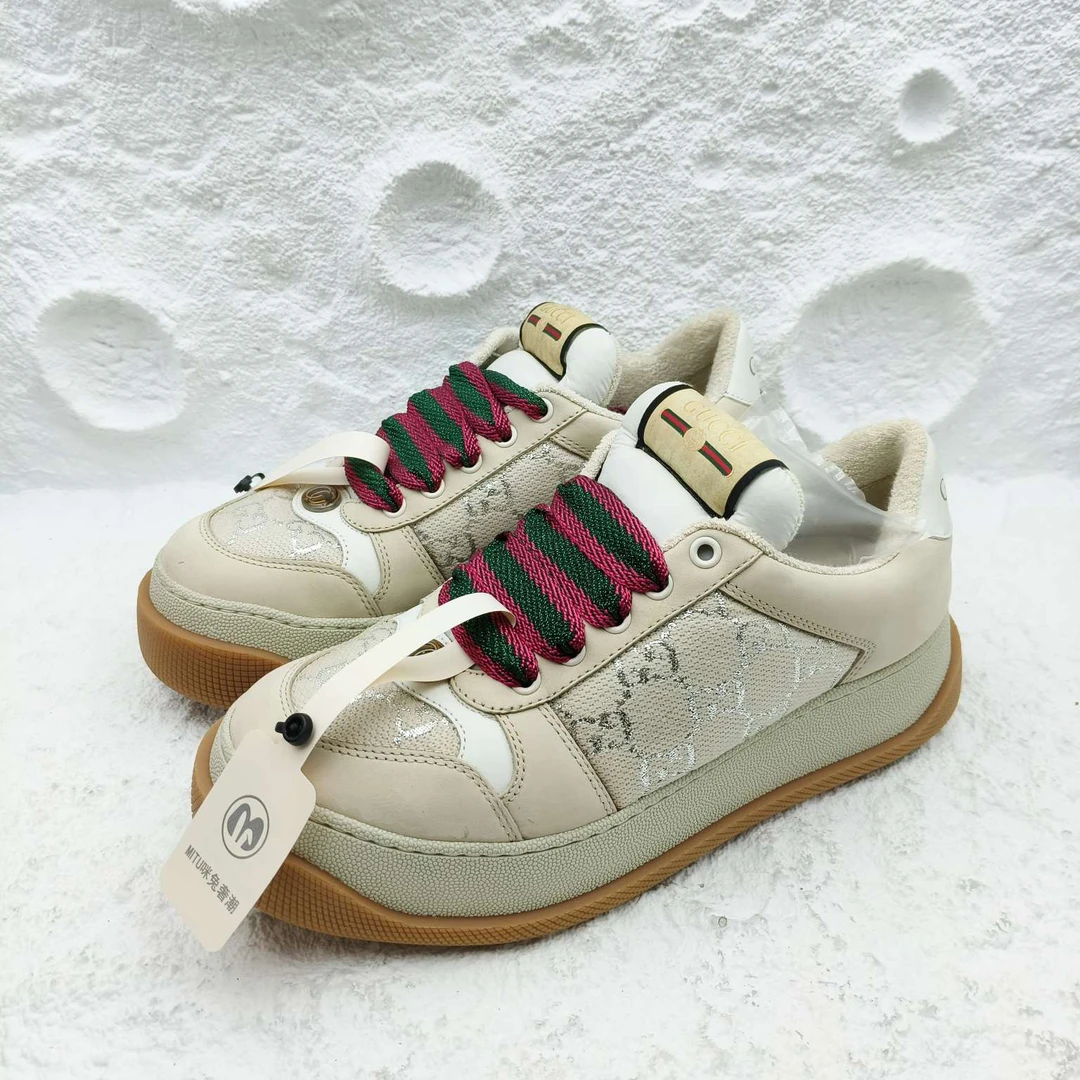 古驰/GUCCI/胖丁脏脏鞋/38.5码/非全新