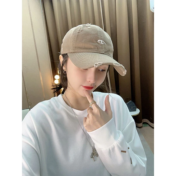 懒懒来了！帽子时尚休闲韩版百搭棒球帽软顶ins
