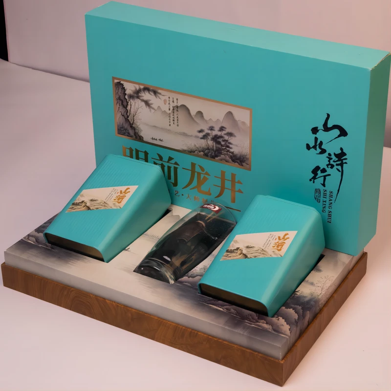 龙井茶2024新茶叶明前茶叶杭州豆香绿茶散装茶叶礼盒装送礼