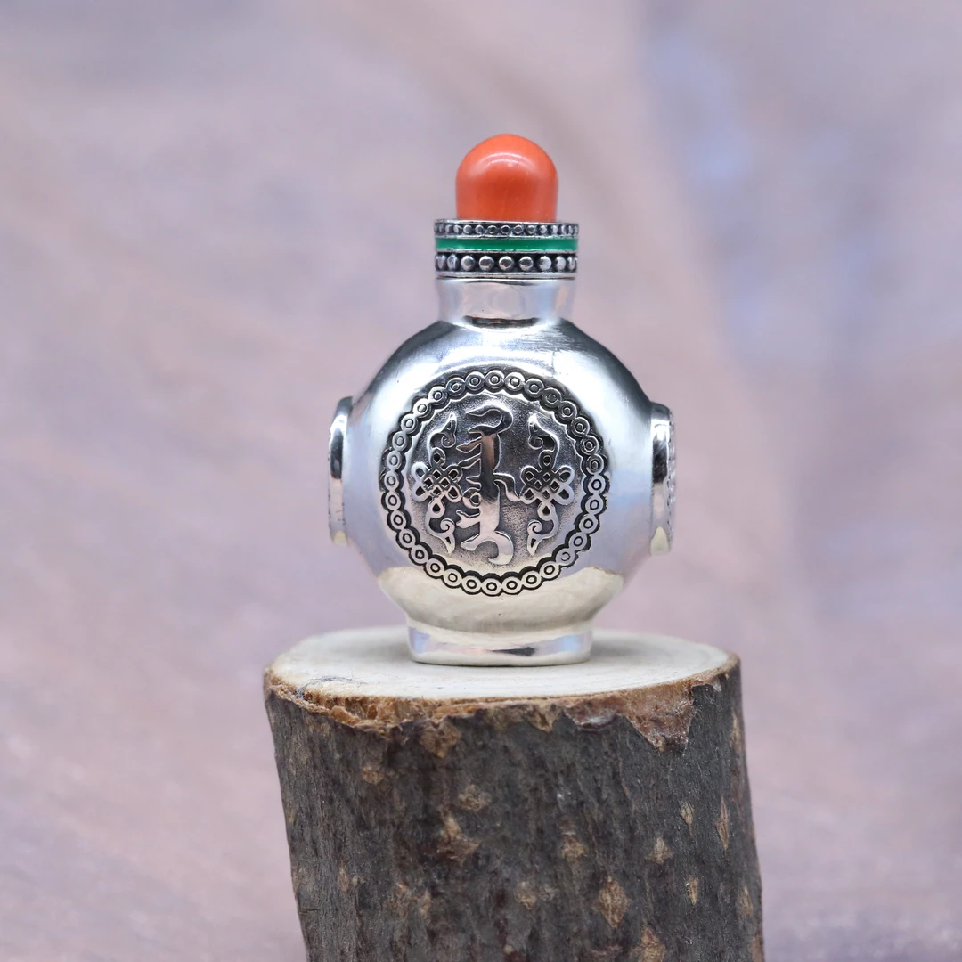 925银银制品 海莫日小小壶壶