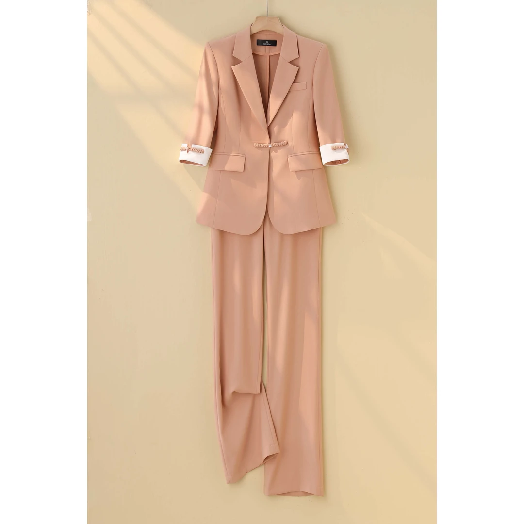 【6969套装-YR】职业西装套装女新款气质时尚小个子西服套装