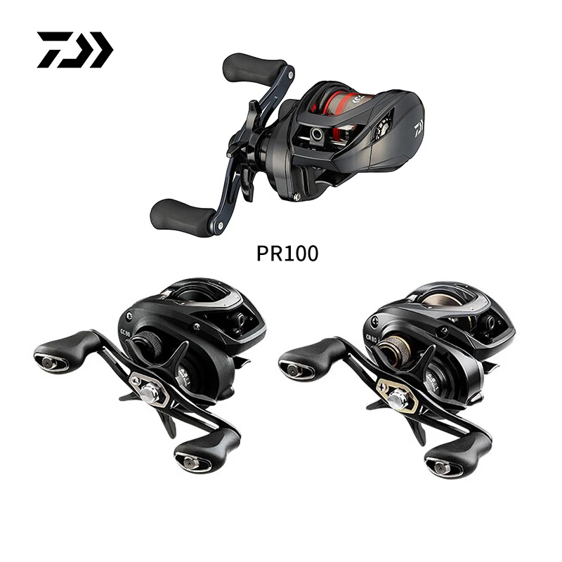 DAIWA达亿瓦PR100 CC80 CR80水滴轮新手泛用金属路亚鱼线轮远投轮