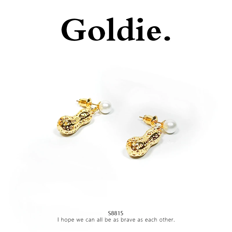 铜合金耳饰 设计师款经典时尚百搭气质耳饰 8815