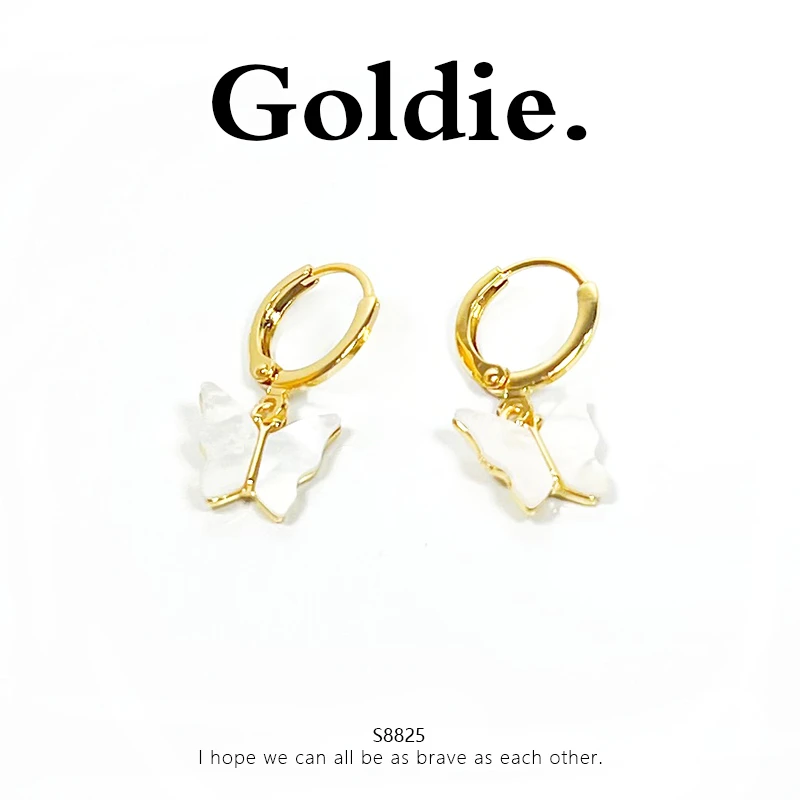 铜合金耳饰 设计师款经典时尚百搭气质耳饰 8825