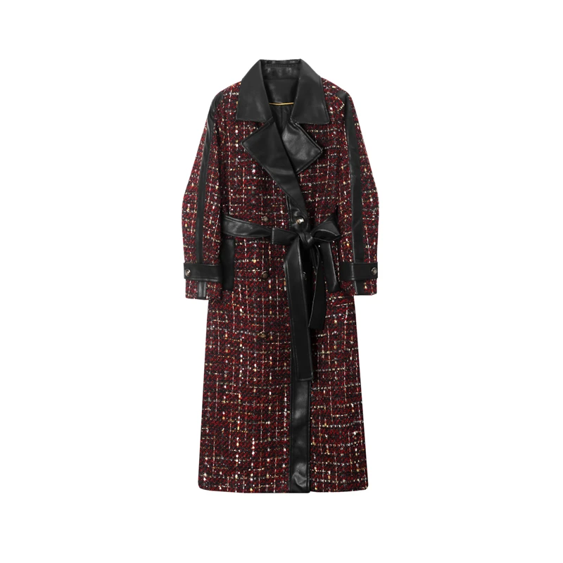 【QC】2024女装新款长款大衣 YJ4C019