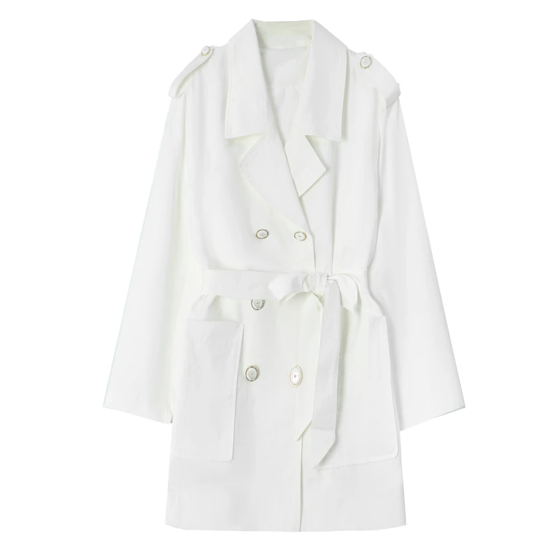 【小云总专享】2023新款女装中长款风衣 梵尔佑系列-2206