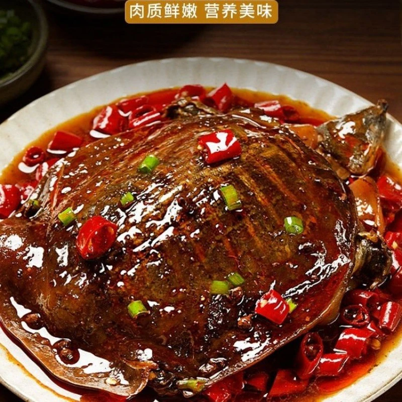 开袋即食麻辣甲鱼现卤速发卤辣小甲鱼卤味真空包装锁鲜河南热产