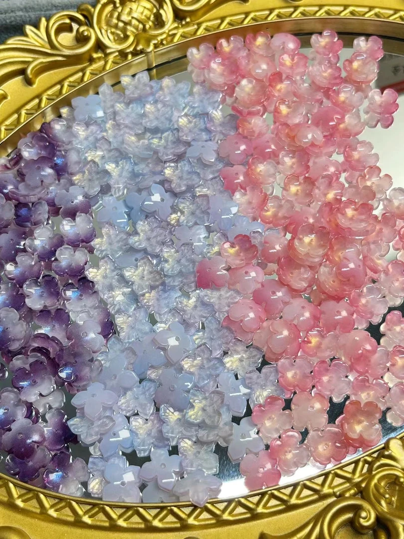 【韵一专属炸配件专场】琉璃配件diy手工饰品发饰手链手持点缀配饰