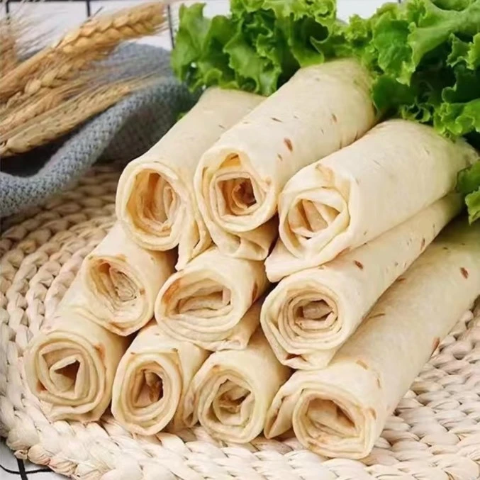 【秋歌专属】今社长 烙花儿春饼 350克*5袋   食用简单即食
