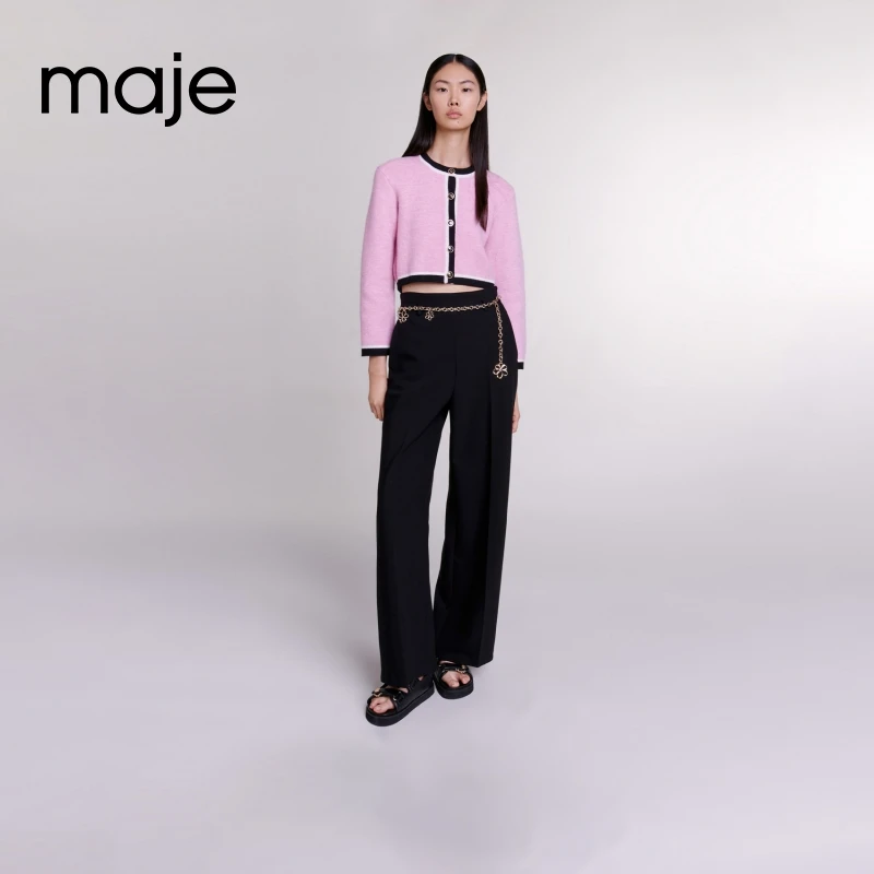 【搭搭专属】Maje春秋女装针织衫MFPCA00461