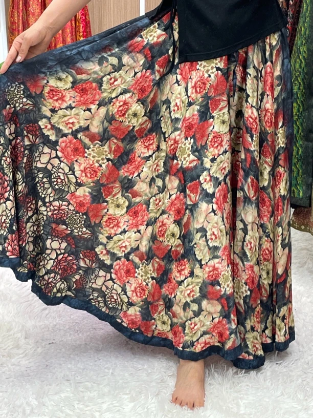 A92 水墨灰 Aarani 尼泊尔高端大摆裙