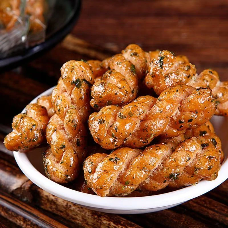 网红小麻花独立包装酥脆零食休闲焦糖黑糖红糖整箱批发