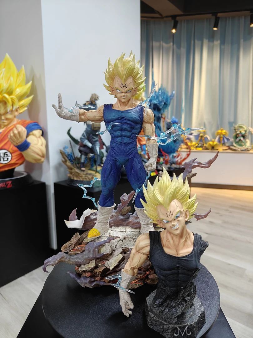 【现货】HB魔贝1/6 比例 龙珠GK树脂翻模雕像 手办 贝吉塔孙悟空