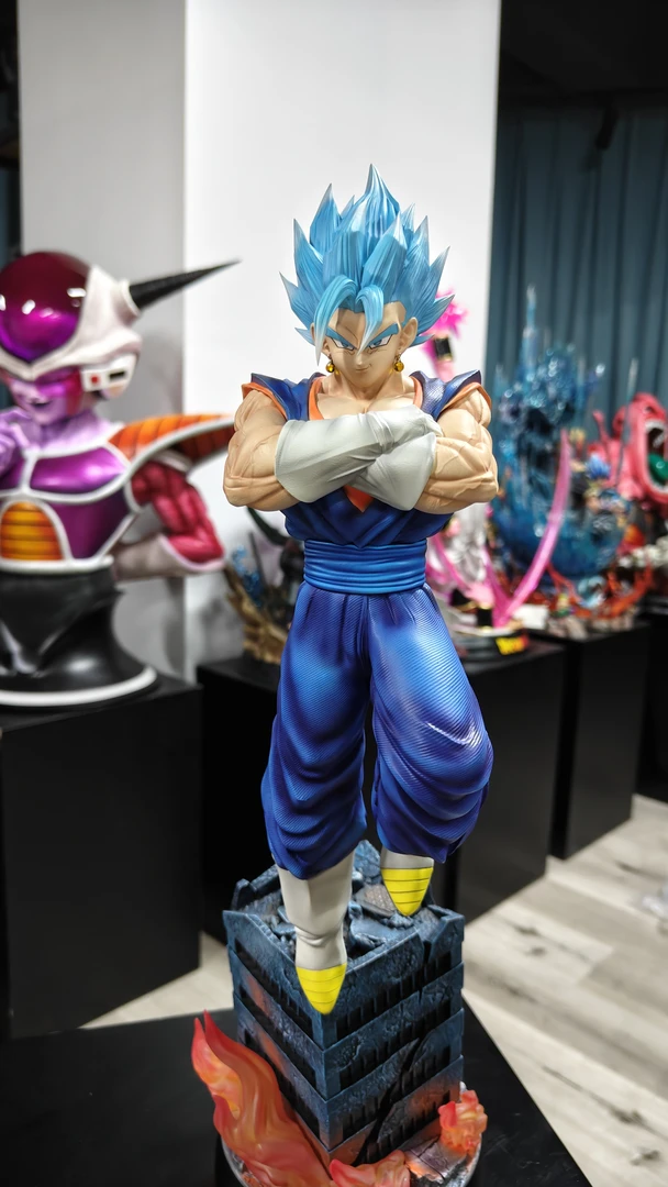 【预定】美伢贝吉特 1/6双头雕 龙珠GK树脂翻模雕像 手办 贝吉塔